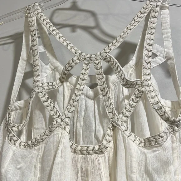 Anthropologie - Vanessa Virginia, cutwork gauze tank - Picture 7 of 14